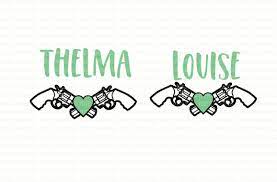 Download Thelma And Louise Cricut Designs Svg Files For Silhouette Svg Etsy Cricut Printable Iron On Thelma And Louise Tattoo Bff Tattoo