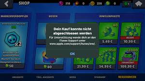 The brawler/star power/gadget's droprates are just a bunch of numbers that does not change if you have 20k trophies or if the biggest problem brawl stars is facing is the fact that you reach endgame too quickly. In App Kauf Nicht Moglich Apple Community