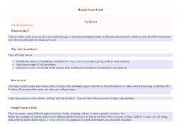 Source cards can be written in a variety of citation styles such as modern language associate and american psychological association formats. Making Source Cards What Are They Tip Sheet 4