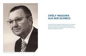 ZWÖLF WAGGONS AUS DER SCHWEIZ