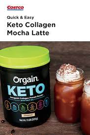 Keto Collagen Mocha Latte Keto Powder Protein Powder Recipes Keto