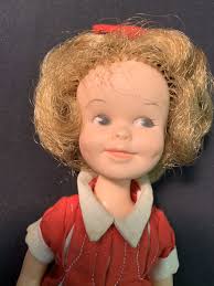 1963 Deluxe Reading Corp Penny Brite Doll 8" Original Dress