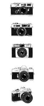 Chanel vintage black lambskin logo tassel camera shoulder bag. A Personal Project On Vintage Cameras Camera Tattoos Camera Art Camera Drawing