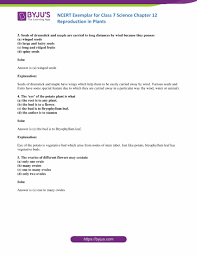 What is 12/2 or 14/3 electrical cable? Ncert Exemplar Solutions For Class 7 Science Chapter 12 Reproduction In Plants