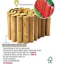 Les offres dalle dans les catalogues bricomarché.le succès le conduit à étendre son développement. Offre Bordure Lisse Chez Bricomarche