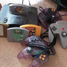 N64 nintendo 64 console + up to 4 new controllers + cords + cleaned inside & out. Best Original Nintendo 64 For Sale In El Paso Texas For 2021