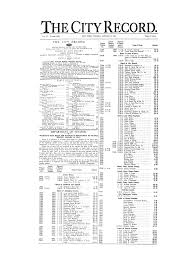 THE CITY RECORD. DEPARTMENT OF FINANCE.