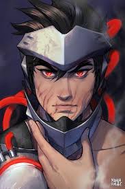 Genji Blackwatch Manda Schank On Artstation At Https Www Artstation Com Artwork Yabbkd Overwatch Genji Gengi Overwatch Overwatch Drawings