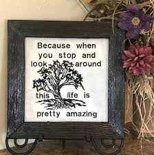 Pin On Embroidered Wall Hanging On Screen In Wood Frame