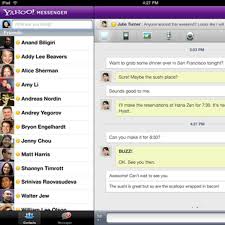 Everybody had yahoo messenger in their computer. Yahoo Messenger Goes Universal Adds Video Calling For Ipad 2 Macrumors