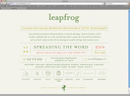 A Simple New Site And Blog For The Lovely Ladies At Leapfrog Pr Co We Re In The Process Of Developing Their Full S Website Planning Web Inspiration Web Design
