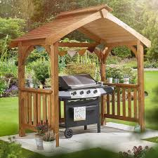 Anchor Fast Pine Wood Bbq Grilling Pavilion Costco Uk Bbq Gazebo Wooden Gazebo Grill Gazebo
