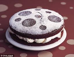 You'll need 2 x 20cm/8in sandwich tins, greased and lined. Recipe Really Useful Chocolate Sponge Cake Daily Mail Online