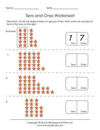 Download, print pdf file, and learn at home! Tens And Ones Worksheet Tim S Printables