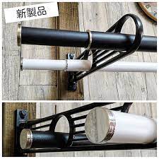室内物干し竿 classico クラシコ 1212mm 2090mm 伸縮 室内干し おしゃれ 白 黒 木目のレビュー クチコミとして参考になる投稿1枚 roomclip item 物干し竿 室内 インテリア