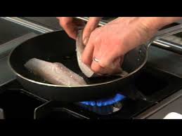 Pan Fried Sea Bass With Tomato And Basil Youtube Sea Bass Recipes Frying Pan Pan