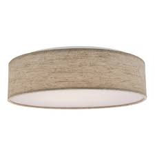 Our blaire drum ceiling mount is classic in every detail. Nuvo Led Flush Mount Fabric Drum Light Fixture Beige Fabric White Acrylic Nuvo 62 985 Homelectrical Com