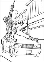 Disegno Di Spider Man Salva Un Ragazzo Da Colorare Disegni Da