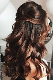 Maybe you would like to learn more about one of these? 37 Half Up Half Down Prom Hairstyles You Ll Fall In Love With Wedding Hair Down Down Hairstyles Half Up Half Down Hair Prom