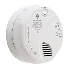 Carbon monoxide alarms detect the poisonous gas and provide early warning. First Alert Smoke Carbon Monoxide Detector Wired 120v Ac Dc 1043251 Rona