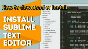 Sublime text is a sophisticated text editor for . How To Download Sublime Text Editor On Windows10 Youtube