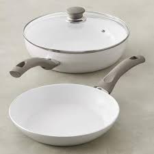 Tropea Ceramic Nonstick 3 Piece Cookware Set Nickel Ptfe Free Induction Cookware Cookware Set Pots And Pans Sets