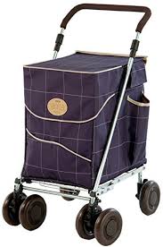 Le ruote infatti sono disposte a triangolo e poggiano a terra due per volta. Sholley Deluxe Mulberry Carrello Per La Spesa Forte E Stabile Carrello Portaspesa Pieghevole Con 4 Ruote Carrello Spesa 6 Ruote