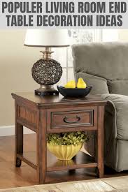 The cupboard is near the kitchen window. How To Decorate Living Room End Tables Flawlessly