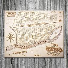 Woodworking source is the only store serving northern nevada and the eastern sierra dedicated to woodworking. Vintage Reno Nv 3d Wood Map