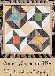 Barn Wood Wood Quilt Square Farmhouse Quilt Block Home Etsy Wood Quilt Block Farmhouse Quilts Square Quilt