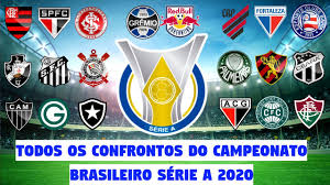 Tudo sobre o campeonato brasileiro de futebol série a e série b. Todos Os Confrontos Do Campeonato Brasileiro Serie A 2020 Youtube