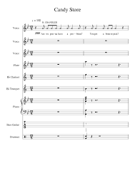 Heathers then step into my candy store! Candy Store Heathers The Musical Sheet Music For Piano Trumpet In B Flat Flute Drum Group More Instruments Mixed Ensemble Musescore Com