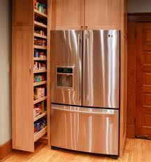 Smart Space Saver For The Kitchen Pull Out Pantry Cabinet Has Been A Plus In Staging Kitchens Kitchen Design Small Kitchen Renovation New Kitchen Cabinets