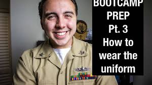 Female uniform the placement of the ribbons on the female nsu is from the intersection of the seam and seam,. Navy Bootcamp Prep Pt 3 How To Wear The Uniform Youtube