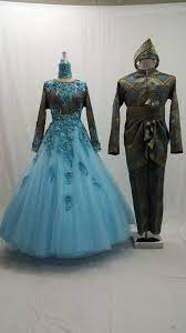 27 baju songket pengantin yang menarik inspirasi busana. Baju Pengantin Murah Gaun Songket Penuh
