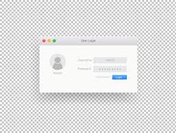 User Interface Website Login Mockup Buy This Stock Template And Explore Similar Templates At Adobe Stock Adobe Stock App Background User Interface Templates
