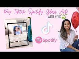 Diy Spotify Glass Art Plaque W Cricut Seen On Tiktok Youtube Art Plaque Diy Cricut Plaque Diy