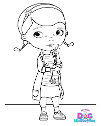 Stuffy filbert mcstuffins), hallie the hippo, lambie the lamb, and chilly the snowman. Doc Mcstuffins Coloring Pages Best Coloring Pages For Kids