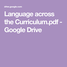 Language Across The Curriculum Pdf Google Drive Model Question Paper Hindi Books Question Paper