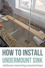They are available in stainless steel, porcelain, quartz granite, copper and bronze. Undermount Sink Installation Tips And Tricks This Post And Video Tutorial Shows You How To Ins Undermount Sink Kitchen Sink Install Kitchen Decor Inspiration