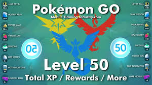 Reddit's #1 spot for pokémon go™ discoveries and research. Pokemon Go Level 50 Coming Soon Check Xp And Rewards Mobile Gaming Industry