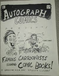 Autograph Comics, a mini comic by Dan Clowes & Terry Laban. Does anyone  know anything about this other than what's in it and that it rules? I'm not  even entirely sure of