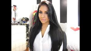 Artificial hair integrations, more commonly known as hair extensions or hair weaves, add length and fullness to human hair. First Impression Bellami Jet Black Hair Extensions Youtube