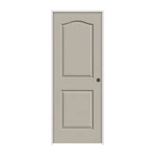 Jeld Wen 30 In X 80 In Camden Desert Sand Painted Left Hand Textured Molded Composite Mdf Single Prehung Interior Door Thdjw136800632 Prehung Interior Doors Prehung Doors Oak Interior Doors