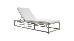 Morocco Light Grey Chaise Lounge With Sunbrella Cushion Chaise Lounge Grey Chaise Lounge Outdoor Chaise Lounge Chair