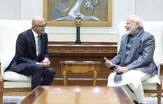Amazon CEO Andy Jassy met PM Narendra Modi in New Delhi, reaffirming  Amazon's long-term commitment to India with a $48 billion investment plan  focused on AI, cloud infrastructure, jobs, and digitisation. #Amazon #