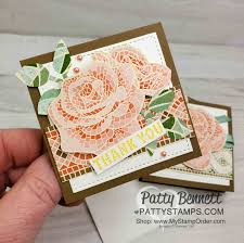 Check out our mosaic card selection for the very best in unique or custom, handmade pieces from our birthday cards shops. Retiring Mosaic Designer Paper Card Ideas Patty Stamps