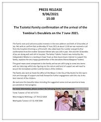 Nokuzola mlengana has passed away. Statement Gauteng Provincial Government Responds To Public Enquiry Regarding The 10 Babies Thembisa10 Youth Village