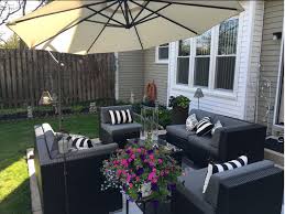 Maybe you would like to learn more about one of these? Spuncrylic Dark Gray With Black Wicker Ohana Deep Seating Set Outdoor Landscaping Pool Furniture Patio