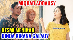 Namanya mulai dikenal masyarakat semenjak dirinya membintangi sinetron 'kepompong'. Pacaran Ala Dinda Kirana Miqdad Sumpah Sweet Bangeeeet Jomblo Jangan Baper By Kepoin Artis